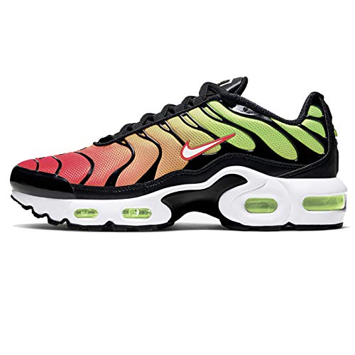 NIKE Air Max Plus TN 1 CD0609-010 Negro/Blanco-Verde Strike, multicolor, 36.5 EU