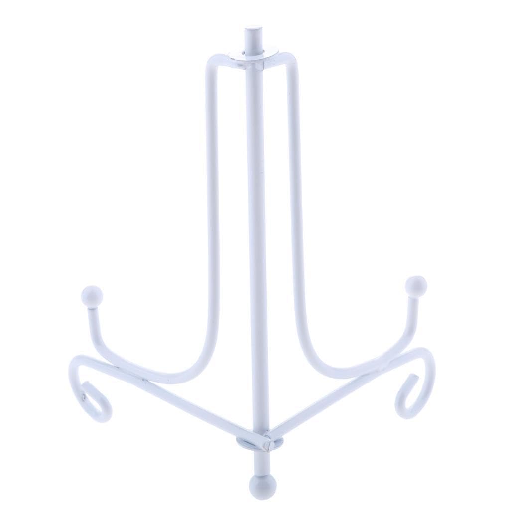 KIOALXZ Easel Plate Holder Iron Display Stand Convenient Durable Showcasing Photos Cookbooks Desserts And Collector Items Pictures Cookies Biscuit Display