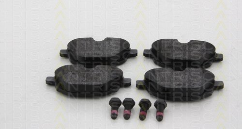 Kit de plaquettes de frein Triscan 8110 11042 pour frein à disque automobile