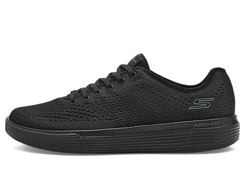 Skechers Women's Go Walk Commuter Sneaker, Black/Black, 8 by Skechers - Used condition - Image 4