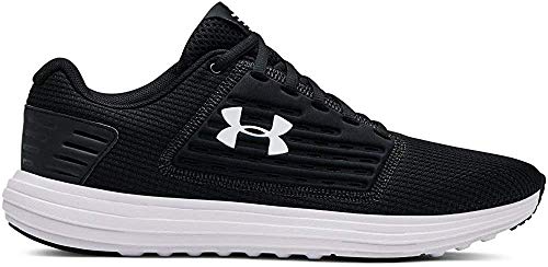 Under Armour Men's Surge Special Edition Running Shoe, Black (001)/White, 11
