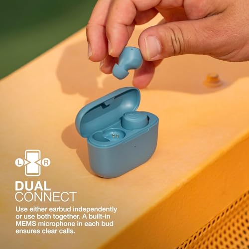 image for JLab Go Air Pop+ True Wireless Earbuds, in Ear Headphones, Bluetooth E
