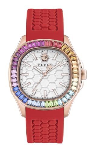 Montre femme Philipp Plein $Pecre Lady en silicone et finition luxe