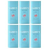 Harry's Men's Deodorant - Odor Control Deodorant - Aluminum-Free - Fig (6 Count)
