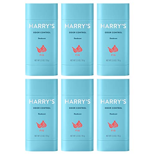 Harry's Men's Deodorant - Odor Control Deodorant - Aluminum-Free - Fig (6 Count)