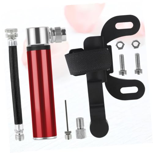 Inflador de neumáticos manual mini bomba ligera para bicicleta de aluminio 6