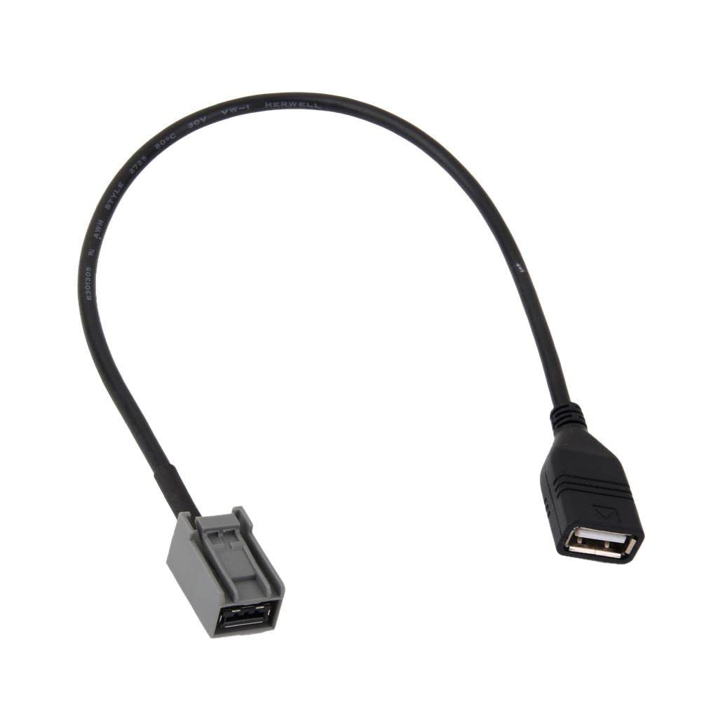 CALANDIS® Car USB Aux Mp3 Audio Input Cable for Honda Spirior Accord Odyssey 2009-image-46