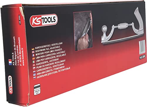 KS Tools 140.3090 Karosseriefeile, verstellbar, 350mm
