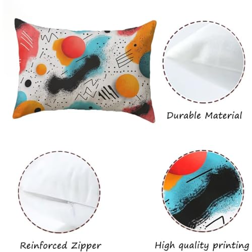 Coussin extérieur imperméable en velours de qualité supérieure 40x70 - 6