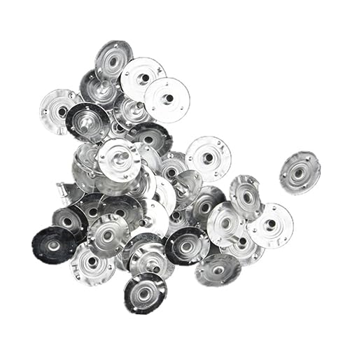 EXCEART 2 sets mechas para velas con bases metálicas 300 pcs miniatura 2