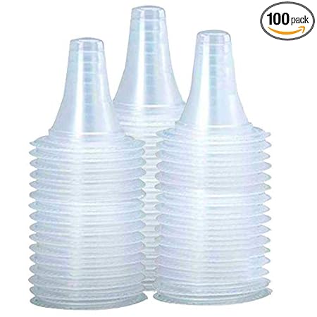 100 Counts Ear Thermometer Probe Covers/Refill Caps/Lens Filters for All Braun ThermoScan Models Thermometers Disposable Covers