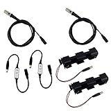 2 Kits Blue Led Special Effects Lights for Props and Scenery 12V Flashing Blinking Strobe