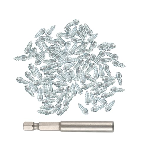 Pernos de tornillo antipinchazos de acero de tungsteno para tacos de nieve y camión 100X