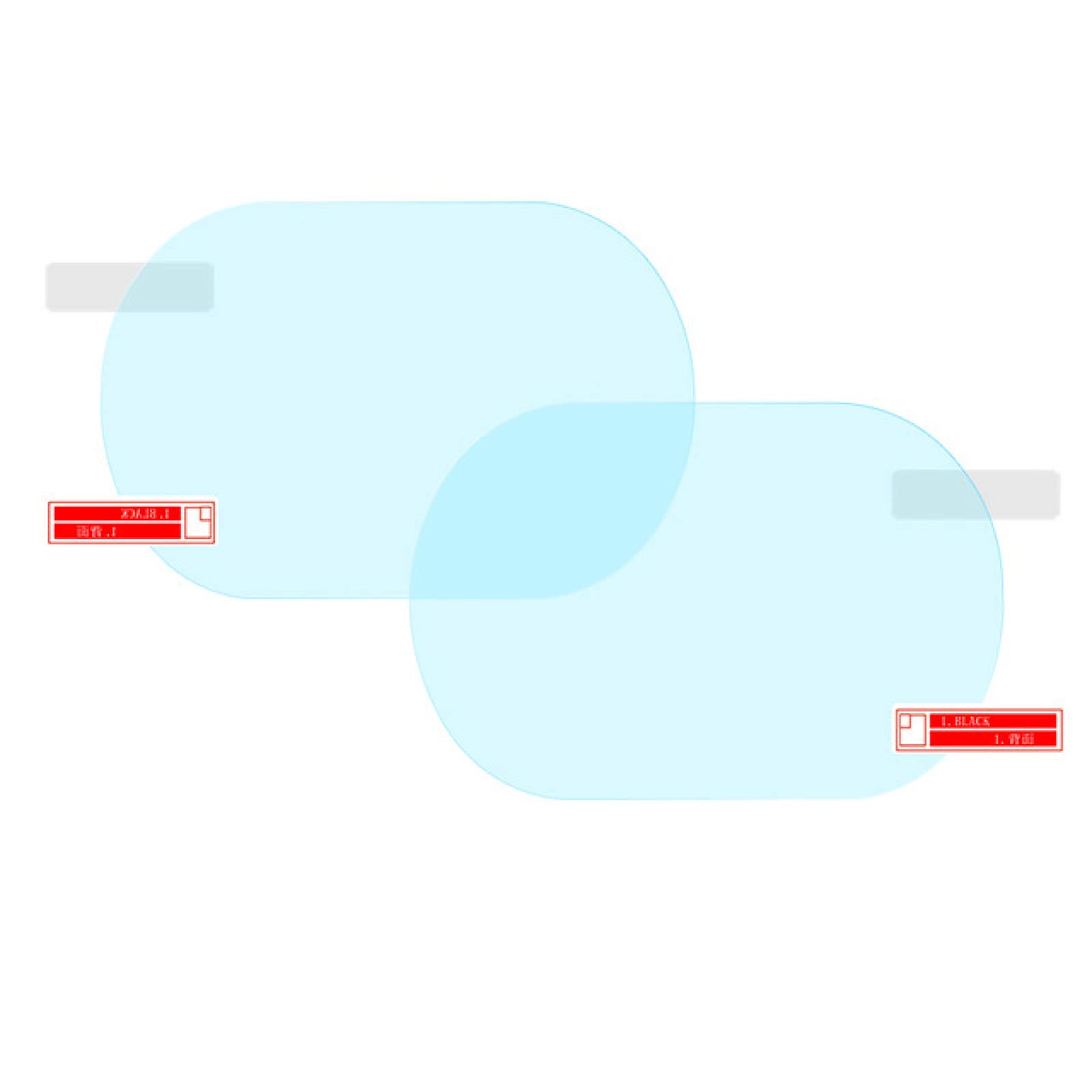 QRSLHYA For Mercedes Benz A-Class W169 W176 W177 A-Klasse A160 A180 A200 A45 Anti Fog Film Cover Rearview Mirror Rainproof Accessories