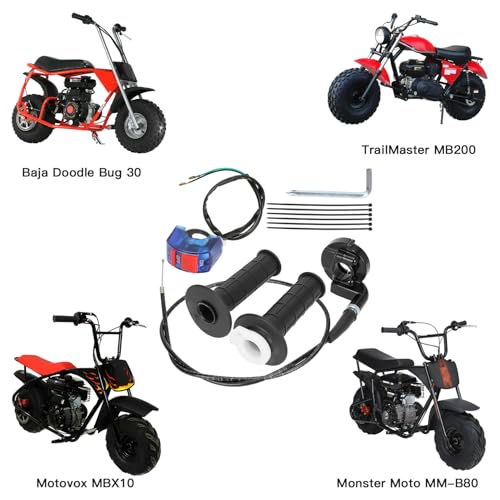 image for YOXUFA Mini Bike Throttle Kit Replacement for Coleman Minibike CT200U 