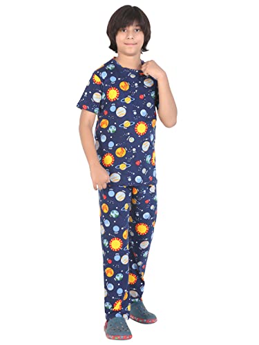 Image of Ninos Dreams Boys Cotton Coord Set /Boys Night Suit /Boys Loungewear /Boys Night Dress