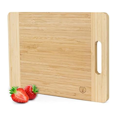 Tajadera de Madera de Bambú Thingles con Mango Estable Cover