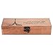 Cafopgrill Federmäppchen Holz Handwerk Kreative Retro Handgemachte Stift Stifthalter Box Eiffelturm Stift Federmäppchen Halter Schreibwaren Aufbewahrungsbox