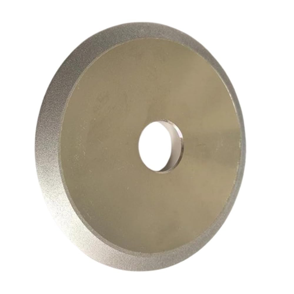 Muela de diamante de doble bisel, 70/100/125/150 mm, for afilar hojas de sierra con punta de carburo, 1 unidad (100 mm x 20 mm x 45 x 200 mm)(150MMX32MMX60X400)