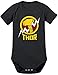 TShirt-People Body para bebé de Los Vengadores Thor negro 3-6 Meses