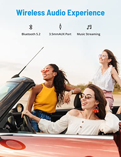 Trond Bluetooth 5.2 Transmitter Receiver, 2-In-1 Bluetooth Adapter For Tv To Airpods Or Wireless Headphones, Low Latency, 3.5Mm Bluetooth Audio Adapter For Airplane Gym Equipment Home Stereo #TOP2