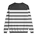 Men 2026 Casual Loose Long Sleeve Shirt Tops Stripe Printed Plus Size Blouse Pullover V Neck Fashion T Shirts