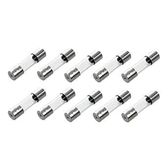 40 Fusibles Verre 5x20mm 2A 250V Rapides - Marque Uxcell, Neufs
