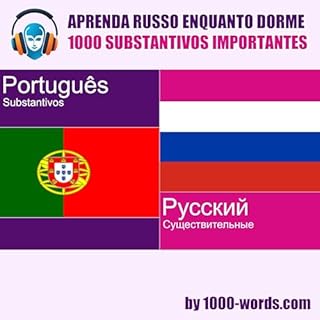 Aprenda russo enquanto dorme &ndash; 1000 substantivos importantes cover art