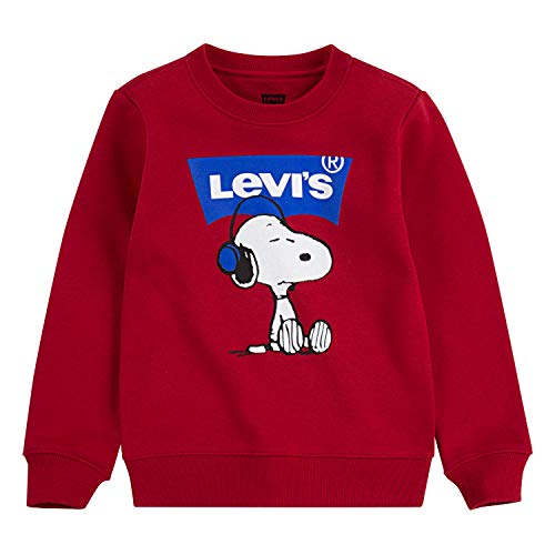 Image of Levi's Boys Polycotton Crew Neck Sweatshirt
