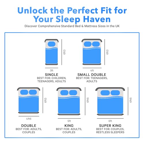 ComfoRest Elegant King Size Bed with 2 Drawers – 5FT – (Blue Plush) – Durable Base for Organised Living – Sturdy Design for Modern Bedrooms – No Mattress Included