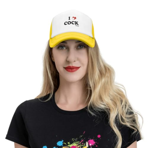 Image of Funny Trucker Hats,Trucker Hat Baseball Cap for Women Snapback Adjustable Hat Humor Gift Men
