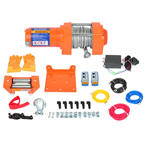 Winche Eléctrico 3500LBS 12V con Control Remoto miniatura 5