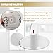 2 Pack WH1X2721 Dryer Knob,Compatible with Hotpoint GE Dryer Machine Parts by FreeCat, Replaces for AP2044893 123C7931 EA271094 PS271094