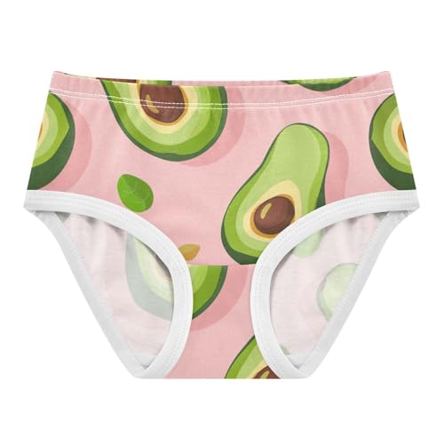 GuoChe Organic Cotton Panties All Seasons Panties Organic Cotton Toddler Underwear for Girls in Sizes 2T,3T, 4T, 5T, 6Y and 8Y
