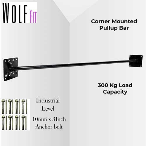 Heavy Duty Wall Mounted Corner Pull Up Bar Chin Up Bar atelieryuwa