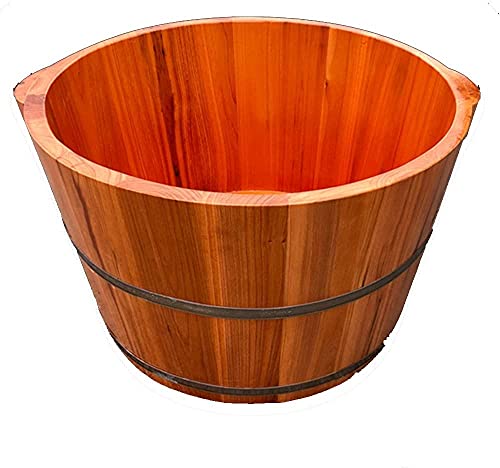 Bañera para pies de madera, 39cm x 24cm