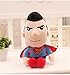 Peluches 27cm Man Spiderman Peluche Toys Poupées Movie Poupées Marvel Avengers Soft Farche Hero Capitaine Amérique Cadeaux de Noël pour Enfants (Color : Superman, Height : 27cm)