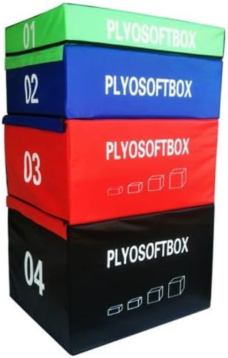 Crossfit Jumping Box Plyo Box for Jumping, Plyo Box Sports Fitness Platform Rectangular Plyometric Box Abs Maker Strength Trainer for Gym, Jumping Box for Men and Women (24 Inch)