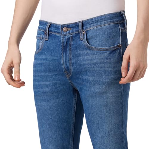 Image of Pepe Jeans Men's Slim Fit Jeans | Mid Rise | Stretchable Fabric | Jeans for Men | Available in Plus Size
