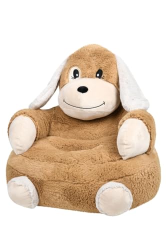 WEB2O Sitzsack für Kinder, in Form eines Hundes, 45 cm