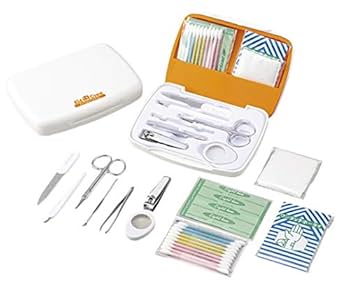 Amazon.co.jp: 緑十字 防災用品 携帯救急箱8105 380092