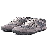 Magical Shoes Flexible sportliche Barfußschuhe | Damen/Herren | Barefoot | Minimalistische Schuhe | Outdoor | Wandern | Flexibel | rutschfest | Explorer 2.0, 42 Rolling Stone Grau