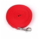HARZONLI Correas básicas para Perros Dog Training Leashes Pet Supplies Walking Harness Collar Leader Rope For Dogs Cat(Red,XL)