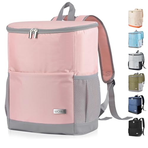 Insulated Cooler Backpack Small- Leak Proof Backpack Cooler 30 Cans, Waterproof Lightweight Cooler...