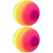 VORCOOL - Palline gonfiabili in Gomma per Bambini e Adulti, per Giochi Interni ed Esterni, per Giocare a Calcio a Forma di Pallamano, 21 cm immagine