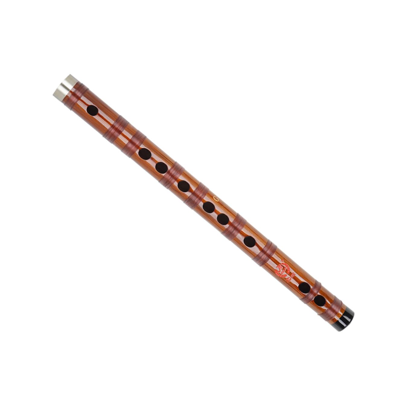 Toddmomy 1Set Key Flute Professional Woodwind Musical Instrument for Beginners Lightweight Vertical Flute Easy to Blow Intonation for Chinese Music Practice