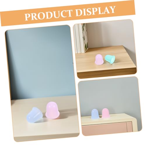 4 tazas de ventosa de silicona para masaje corporal y facial, tazas de vacío para músculos y articulaciones, para uso personal miniatura 3