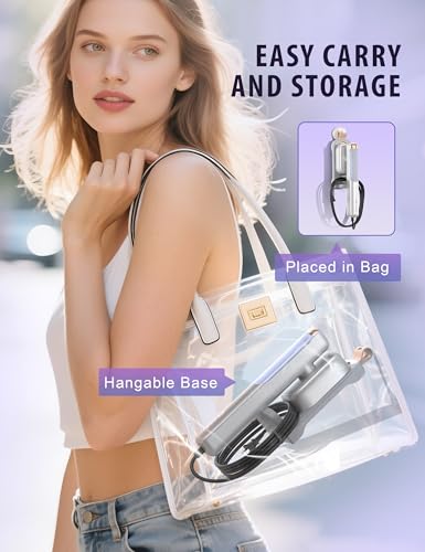 Image of Smart Steam irons Handheld Steamer for Clothes - Global Voltage Adaptation, Palm-Sized & Lightweight (0.8lb), Dual Steam Modes, Easy Wrinkle Remover, Auto Shut-Off, for Travel & Home