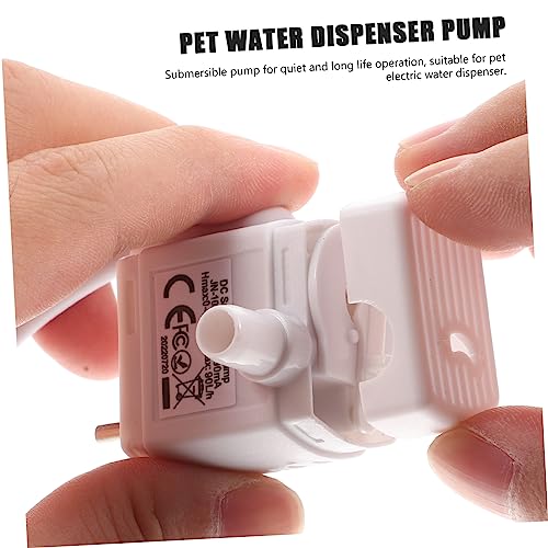 Bomba de fuente de agua para gato Toddmomy 5V 1A sumergible miniatura 5