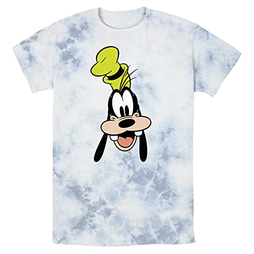 T-shirt Disney Dingo Big Face pour un style streetwear décontracté le weekend